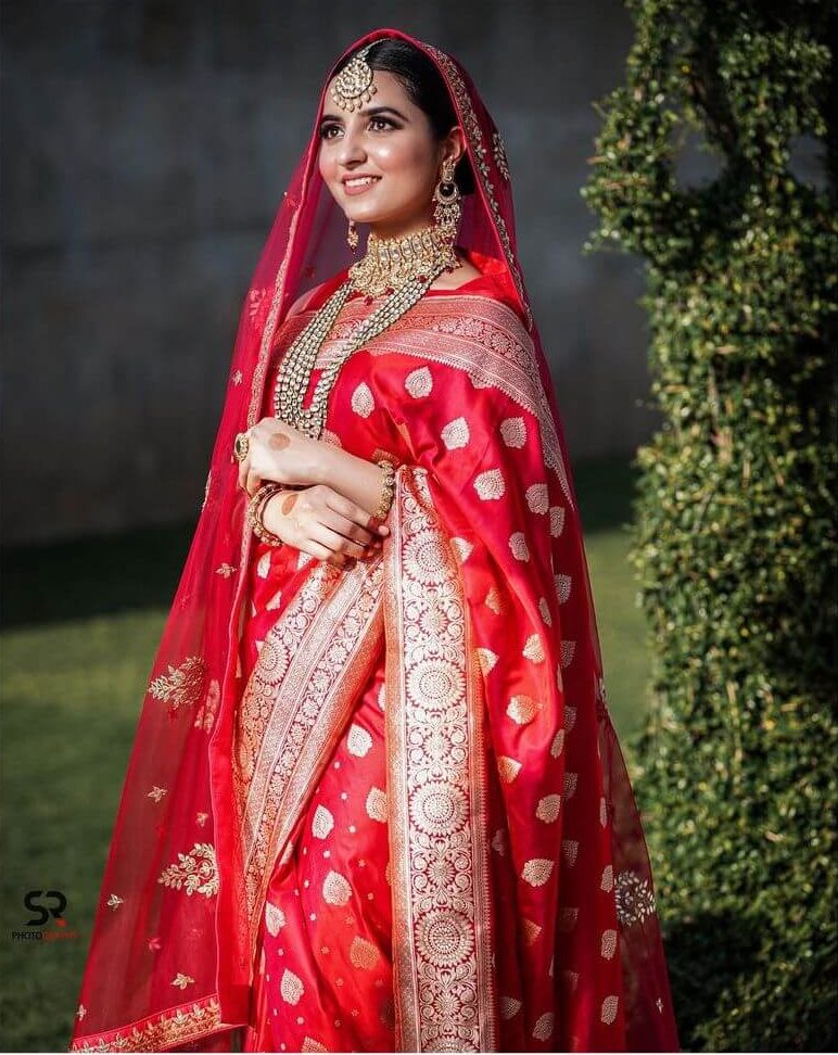 bridal saree