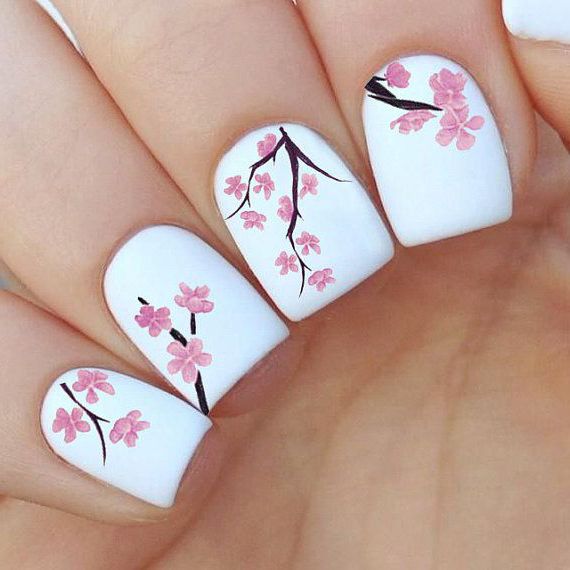 Flower Nail Art