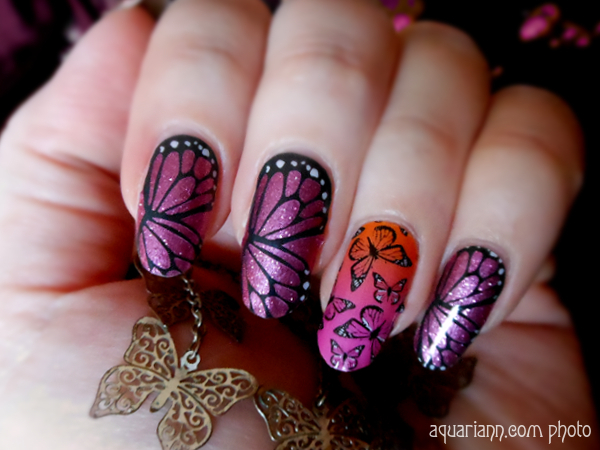  Butterfly Nail Art