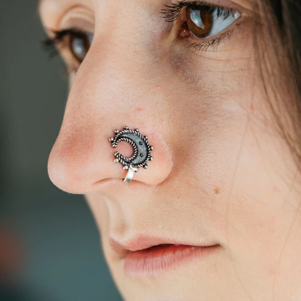  Oxidized Nose Pins