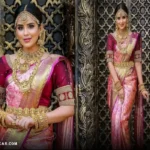Pink Bridal Saree Designs