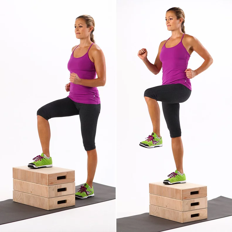 Step-Ups  for Strong Legs