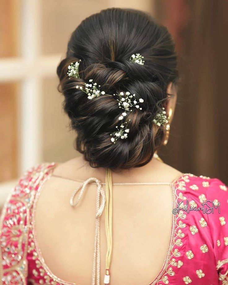 Indian Bridal Reception Hairstyles