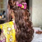 Mehendi Hairstyle for Bride