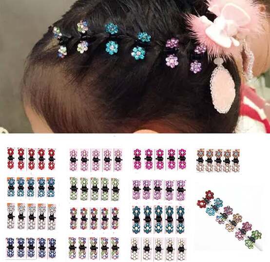 Mini hair claw clips