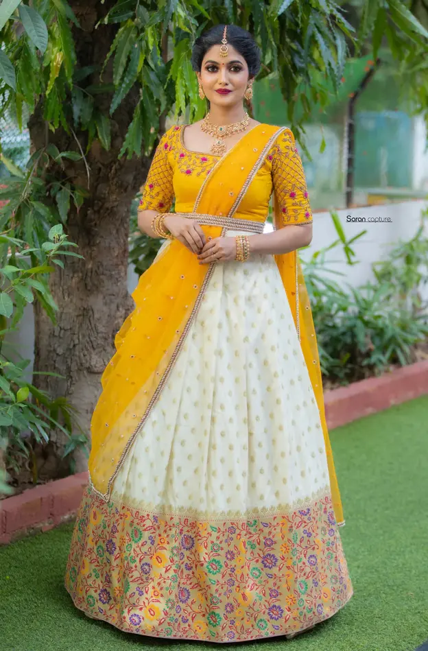 Half Lehenga Sarees