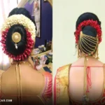 Hair Buns with Jewelry