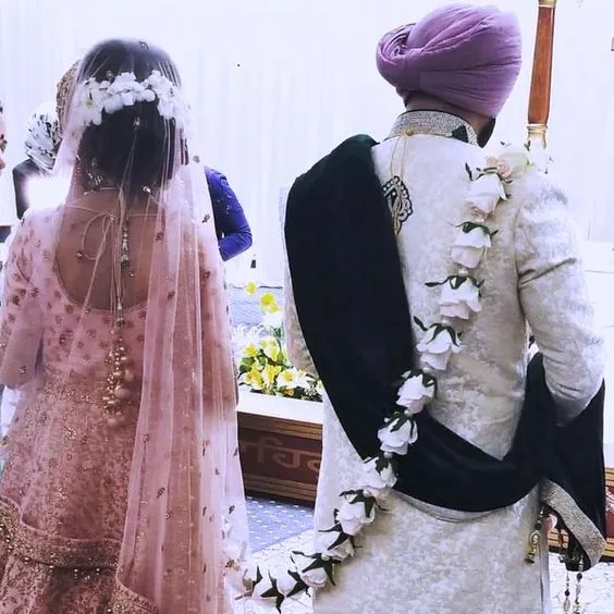 Palla Designs for Sikh Wedding