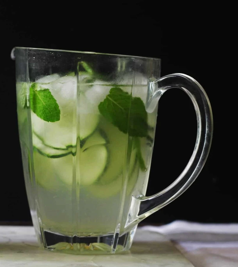cucumber drink for glowing skin