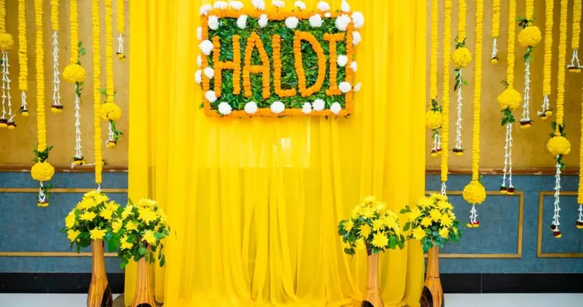 Haldi Decoration Ideas