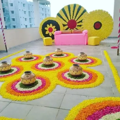 Haldi Decoration Ideas