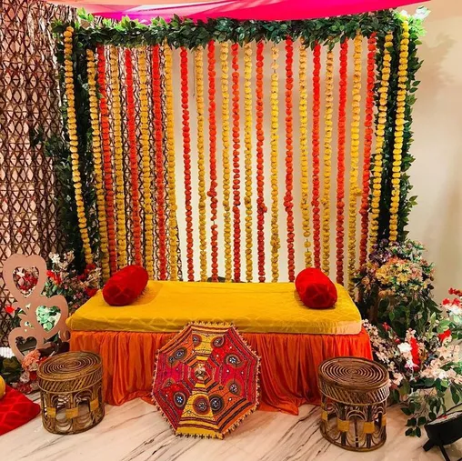 Haldi Decoration Ideas