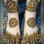 Minimal Leg Mehndi Designs