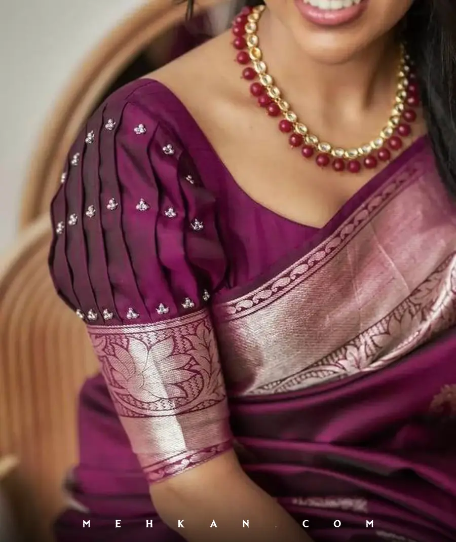 Traditional Blouse Sleeve Designs
